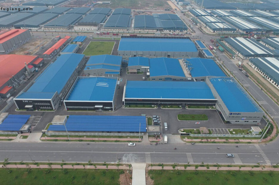 the Van Trung Industrial Park